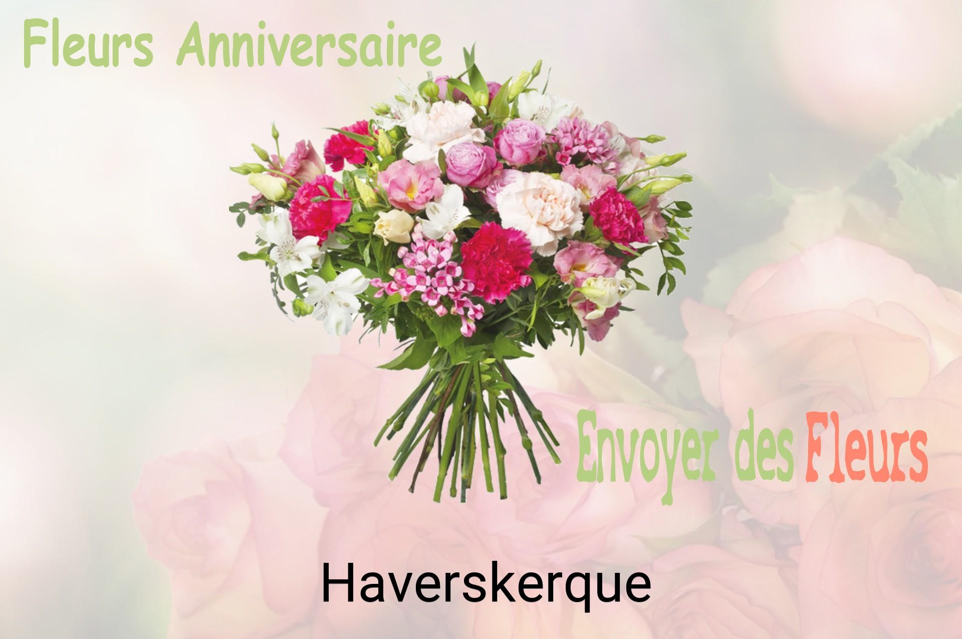 Bouquet de fleurs d’anniversaire livré à Haverskerque